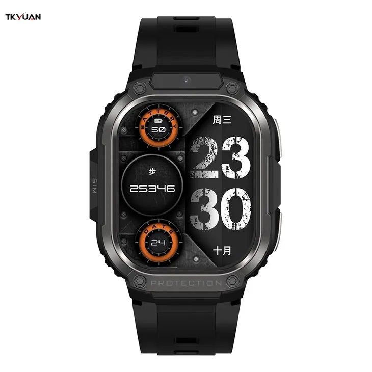 Smart Watch With 4g Sim Card And Wifi Camera
